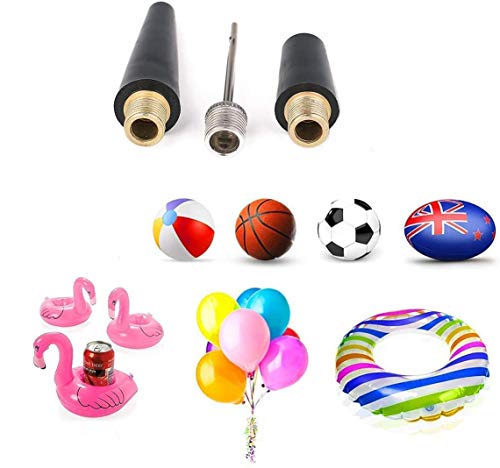10-Pack Universal Ball Pump Needle and Nozzle Set for Sports Balls & Inflatables