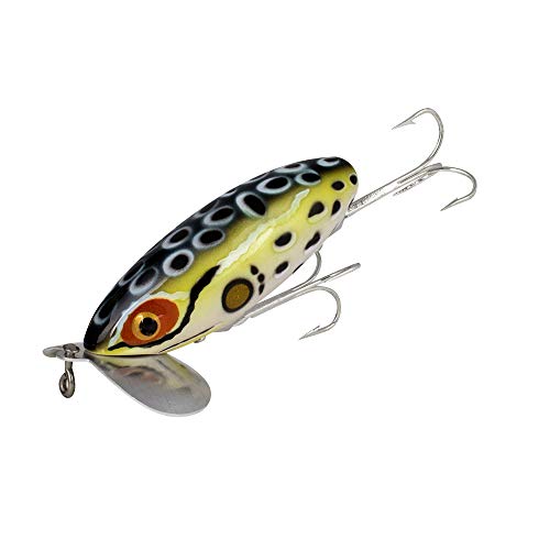 Jitterbug Topwater Bass Fishing Lure - 2.5" 3/8 oz Cricket Frog