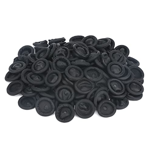 Disposable Finger Cots - 205PCS Black Rubber Finger Covers