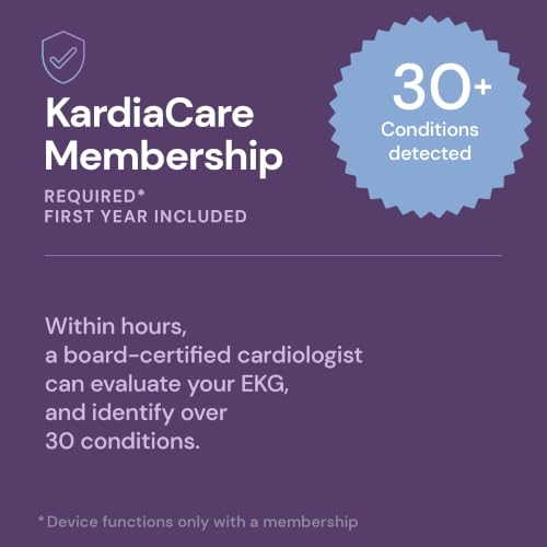 6-Lead EKG Monitor with One-Year Membership - FDA-Cleared Heart Health