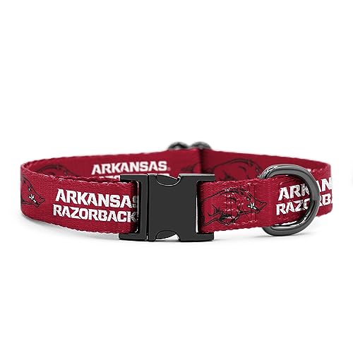 Arkansas Razorbacks Pet Collar - Officially Licensed, Large