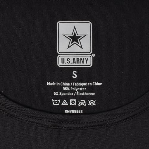 Men's Midweight Baselayer Top - Long Sleeve Thermal Shirt - Medium, Black