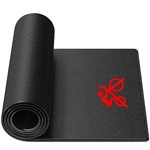 6mm Bike Mat for Peloton - Non-Slip Waterproof Floor Protector 30x60"