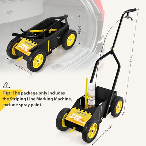 Heavy Duty Line Marking Machine for Accurate Parking Lot Striping