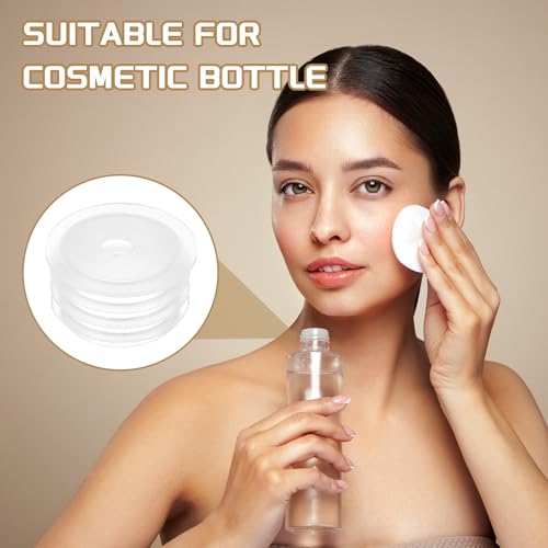 Clear Bottle Adapter Plugs - 0.67" x 0.17" - 25 Pcs