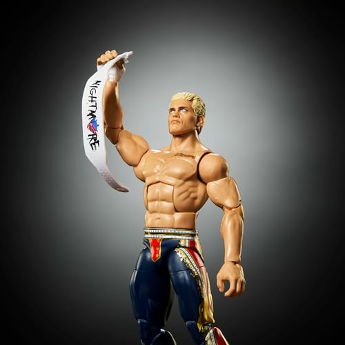 WWE Elite Cody Rhodes Action Figure - 6-Inch Collectible with Accessories