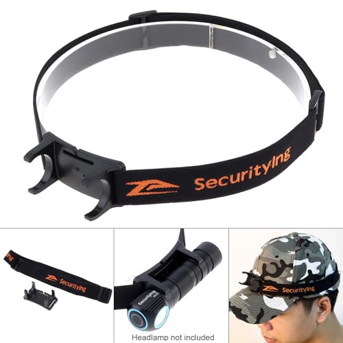 Head Lamp Strap with Bracket - Adjustable Nylon, 1 Pcs