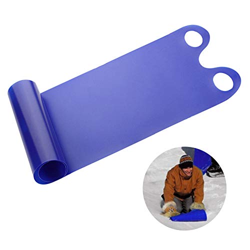 Winter Snow Sled for Kids and Adults - 54 Inch Roll Up Sled