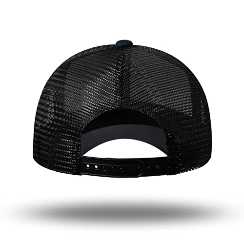 American Flag Trucker Hat with Snapback – Unisex Baseball Cap