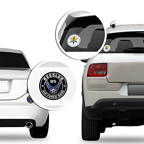 5 Inch U.S. Air Force Veteran Vinyl Decal - Car & Laptop USAF Logo Sticker