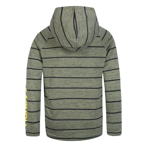 Hurley Boys' Long Sleeve Cloud Slub T-Shirt - Small Army Stripe