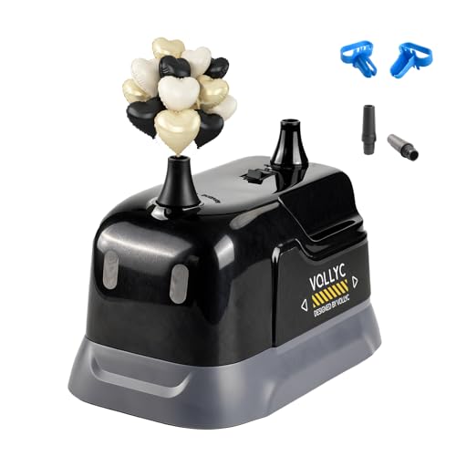 Electric Balloon Pump with Dual Nozzles – Fast & Portable Inflator for Parties