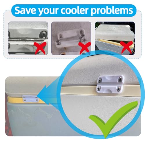 Replacement Cooler Hinges with Screws for Igloo Coolers