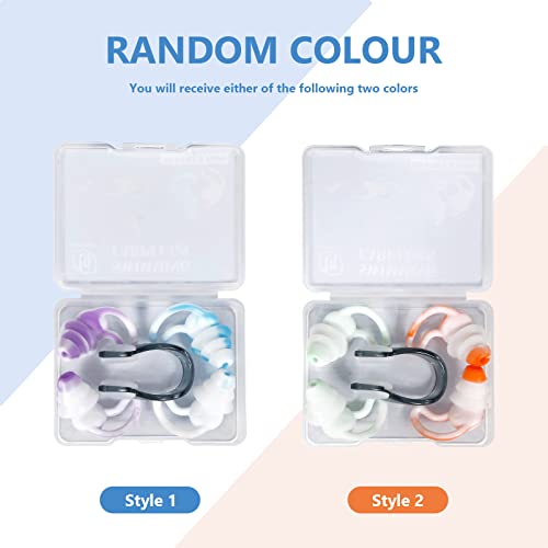 Reusable Swimming Ear Plugs with Nose Clip - Ring Tail