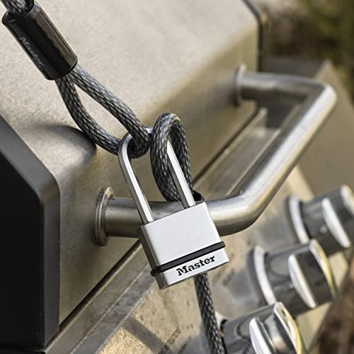 Master Lock M530XTLH Magnum Solid Steel Keyed Alike Padlocks, 1-Pack, 2-Count