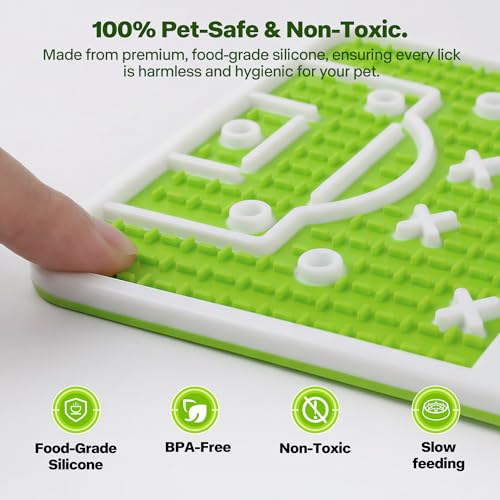 FIFA World Cup 2026 Dog Lick Mat - Slow Feeder for Small & Medium Dogs