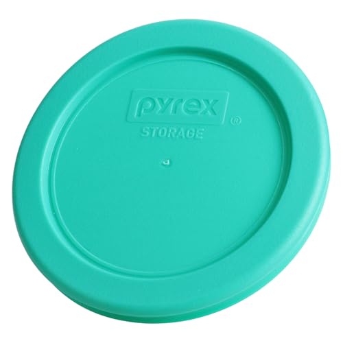 1-Cup Green Food Storage Lids - 2-Pack Replacement for Pyrex 7202