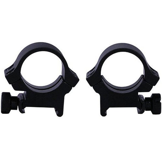 WEAVER 47332 Four Hole Rings, Redfield, High, Matte Black