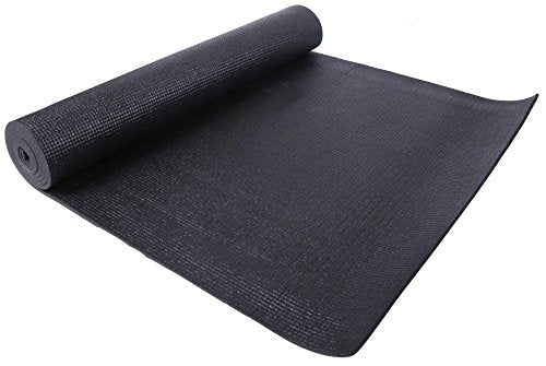 High Density 1/4-Inch Anti-Tear Yoga Mat with Strap - Multiple Colors