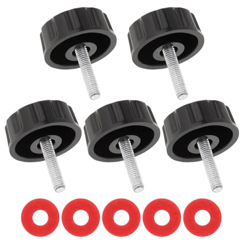 Fishing Reel Handle Screw Caps - Set of 5 for Spinning Reels