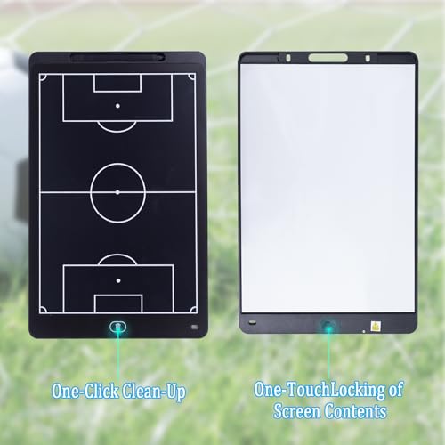 16 Inch Magnetic Soccer Coaching Board with LCD Screen