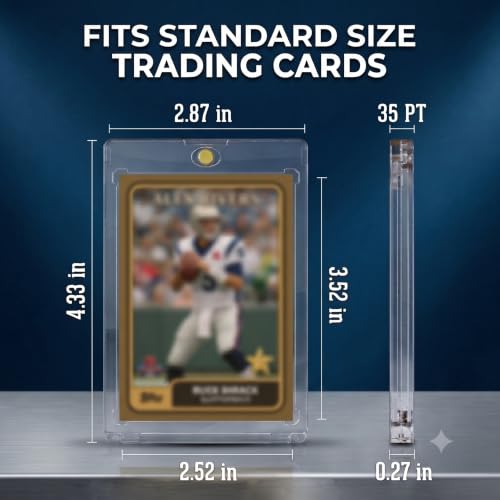 Magnetic Card Holder for Trading Cards - 35PT 100ct Case