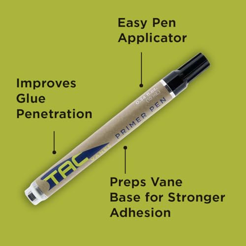 Archery Fletching Adhesive - Fast-Bonding Precision Pen, 0.34 fl oz