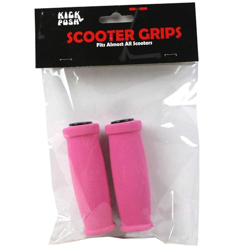 Foam Handlebar Grips for Razor Scooter - 4" Long, Pink