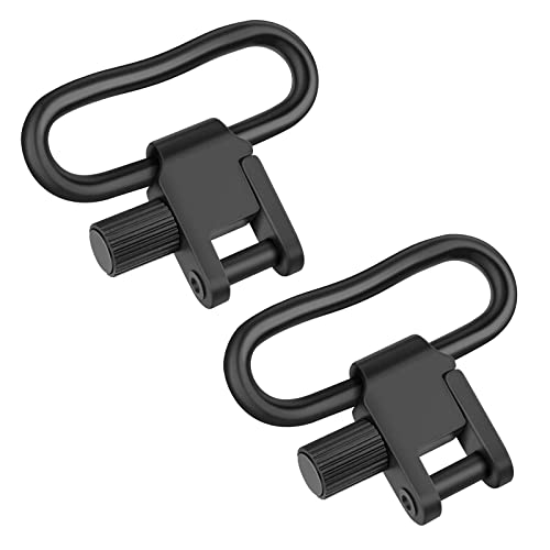 1.25 Inch Rifle Sling Swivels - EZshoot 2-Piece Set