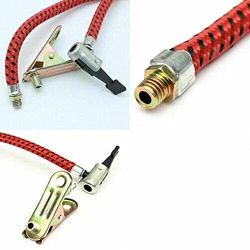 Bicycle Tire Air Pump Inflator - 2-Pack, 60cm Hose