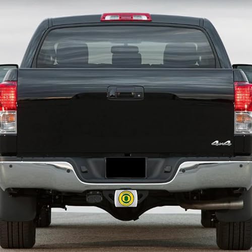 University of Oregon Ducks Chrome Trailer Hitch Cover - 3D Logo
