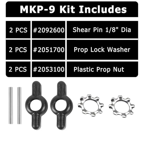 1865010 Prop Nut Kit A - 2 Pack for Minn Kota Trolling Motors