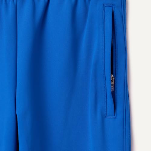 Boys' Athletic Performance Stretch Knit Jogger Track Pants - Large/Blue