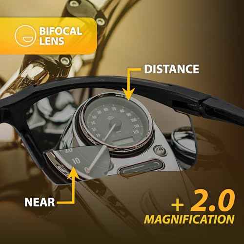 Global Vision Apex 2.0 Bifocal Safety Glasses, Two Pair with Clear and Smoke Lenses