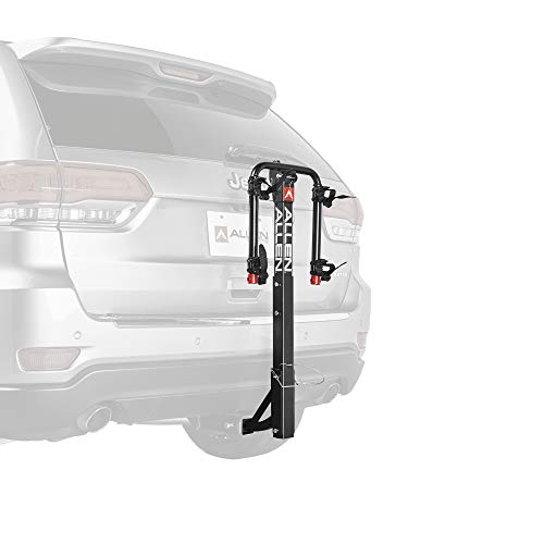 Deluxe 2-Bike Hitch Mount Rack - Silver/Black (522RR)