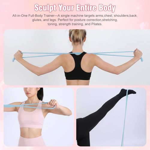 Figure 8 Resistance Bands with Handles - Blue for Full Body Workout