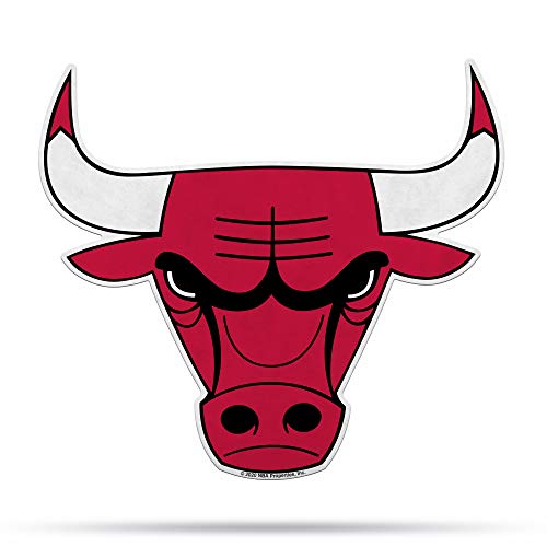 Chicago Bulls Pennant - Die-Cut Soft Felt Wall Decor - 18"
