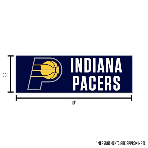 NBA Basketball Team Spirit Magnet - Indiana Pacers 4x10