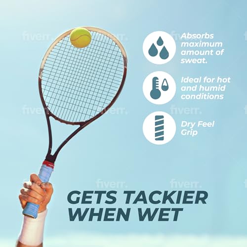 Tourna Grip Original Dry Feel Sweat Absorbing Tennis Grip