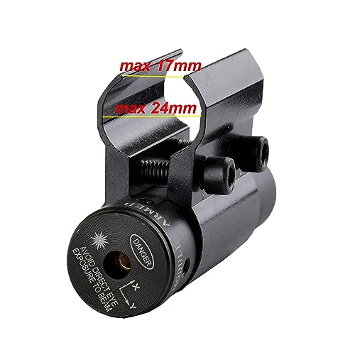 Mini Red Dot Laser Sight with Barrel Clamp Mount for Rifles