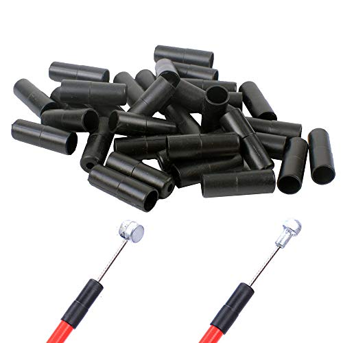 200pcs Bicycle Shift & Brake Cable End Caps - Durable Plastic