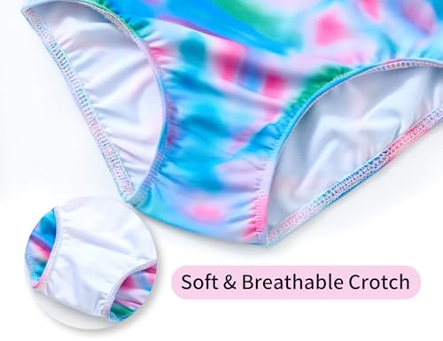 Colorful Girls Bathing Suits - Swimsuits for Ages 2-14