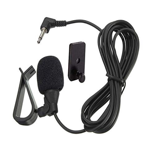 Car Microphone 3.5mm HD Voice Replacement for Kenwood, Sony, JVC, Alpine, Boss