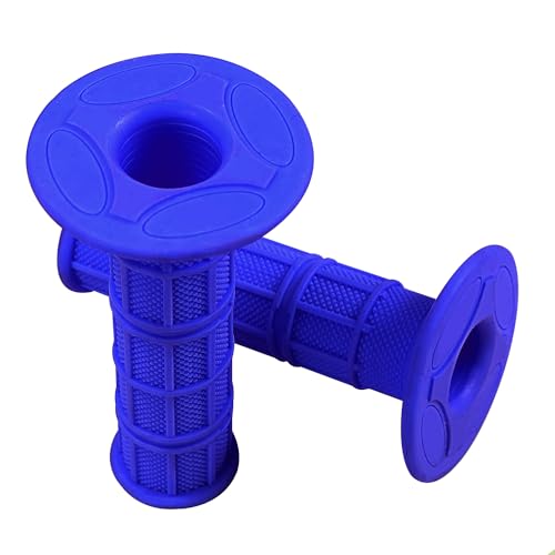 7/8" Handlebar Grips for Dirt Bikes & ATVs - Blue