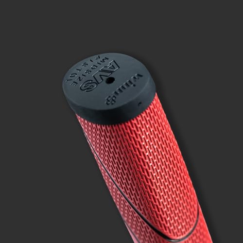 Winn Midsize Pistol Putter Grip - Excel Material, Red