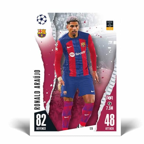 2023-24 Match Attax UEFA Champions League Trading Card Booster Pack - 12 Cards