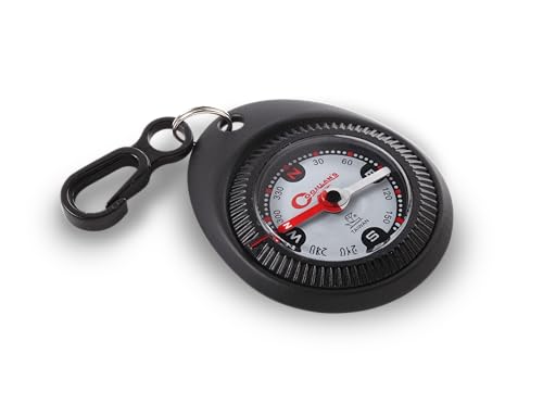 Coghlan's Trail Compass 7.87-Inch Liquid-Filled Navigational Tool for Hiking Camping