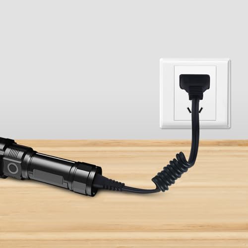 Universal Stun Gun Charger Cord - 15.3 Inch 2-Hole Power Cable