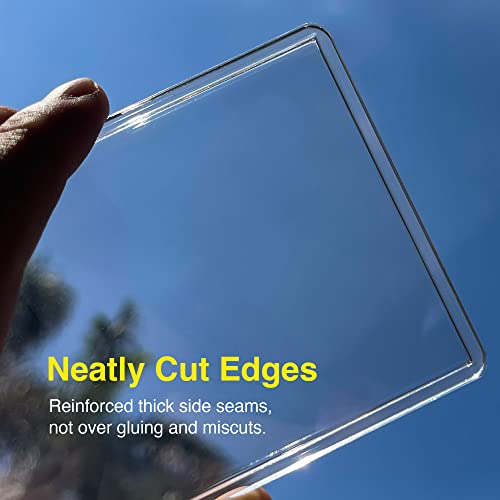 3x4 Top Loaders - 25 Pack 35PT Rigid PVC Card Protectors