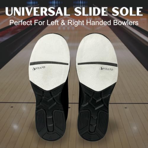 Men's Path Lite Seamless Mesh Bowling Shoes - Size 10.5 Black
